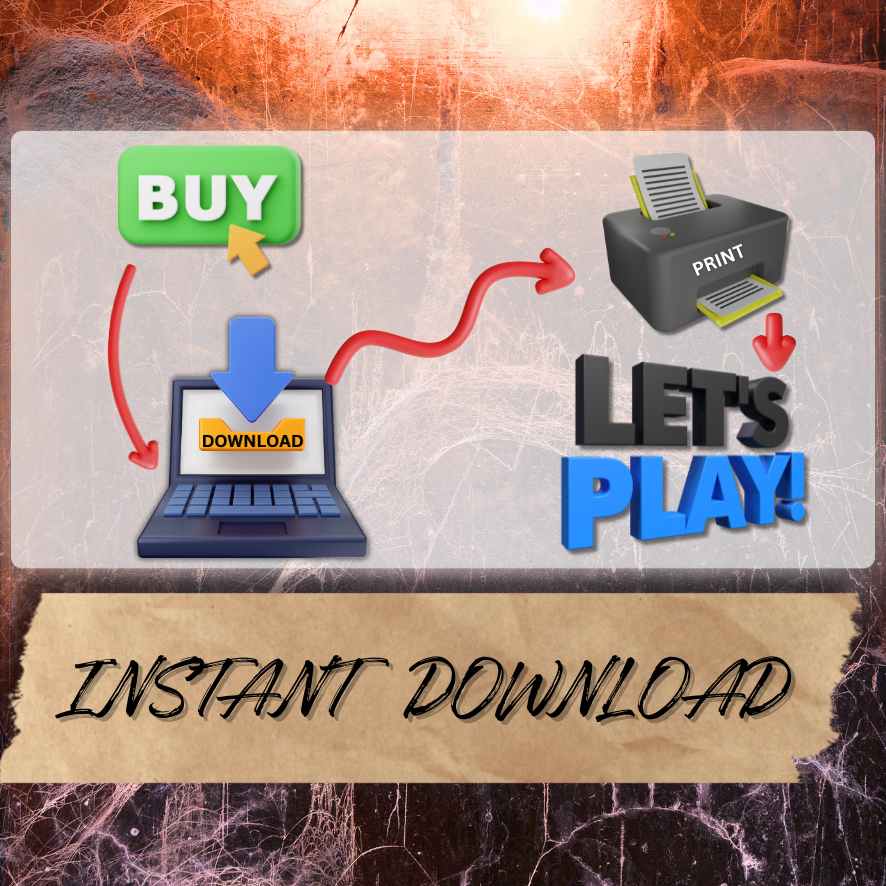 MURDER MYSTERY PARTY KIT ESCAPE ROOM GAME - Image 9