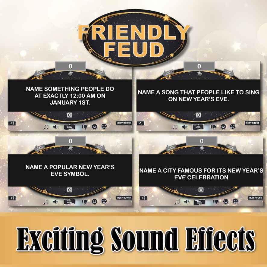 NEW YEARS EVE GAME FAMILY FRIENDLY FEUD - Image 3