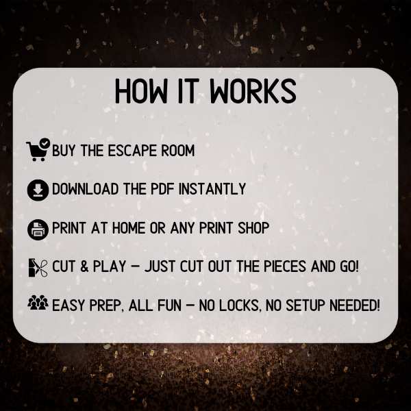 NEW YEARS ESCAPE ROOM GAME - PRINT AND PLAY - Image 9