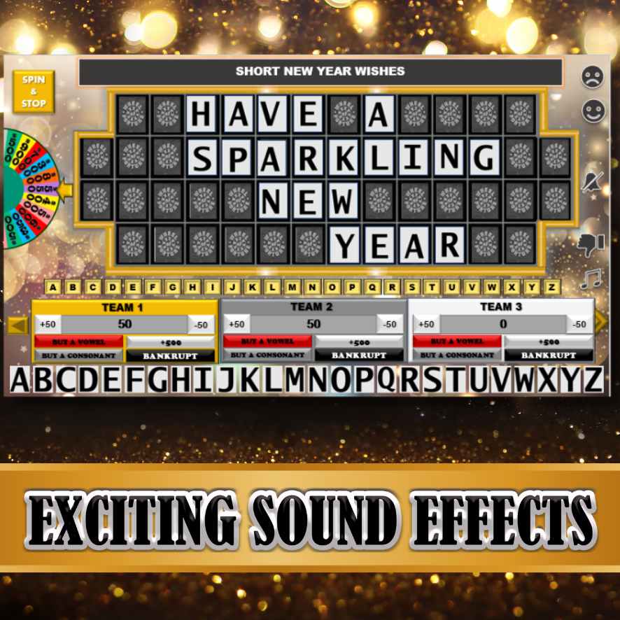 NEW YEARS WHEEL OF FORTUNE - Image 3