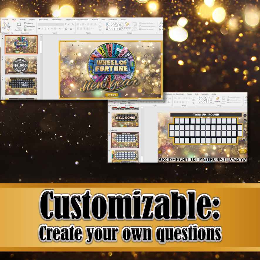NEW YEARS WHEEL OF FORTUNE - Image 4