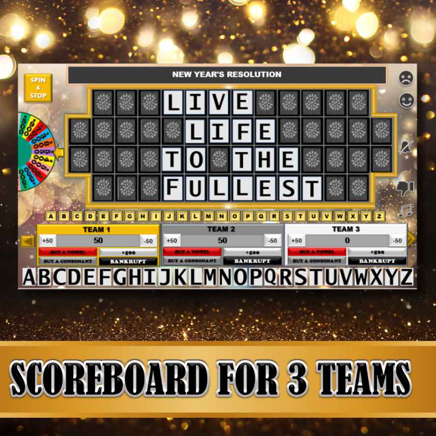 NEW YEARS WHEEL OF FORTUNE - Image 7