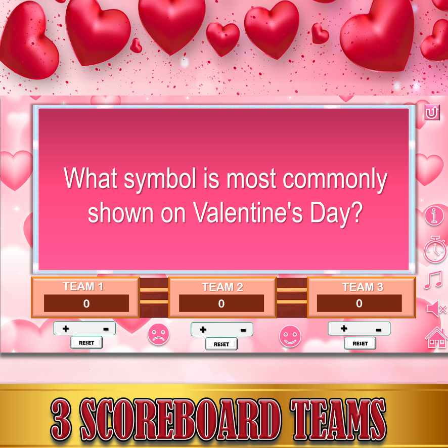 JEOPARTY VALENTINES GAME - POWERPOINT GAME - Image 4