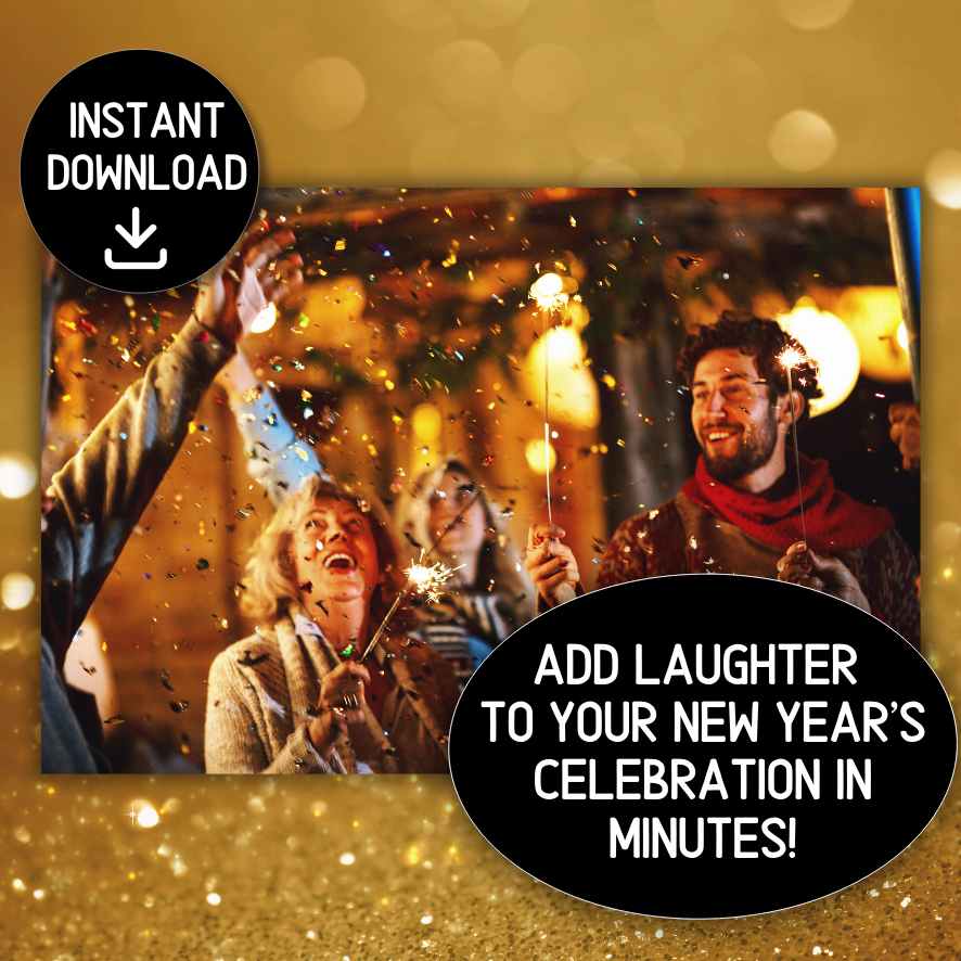NEW YEARS THINK FAST  GAME PRINTABLE - Image 5