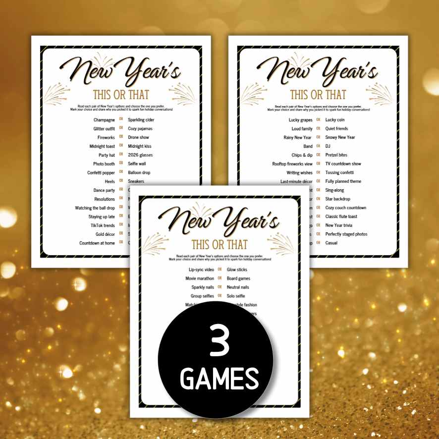 NEW YEARS THIS OR THAT GAME - Image 3