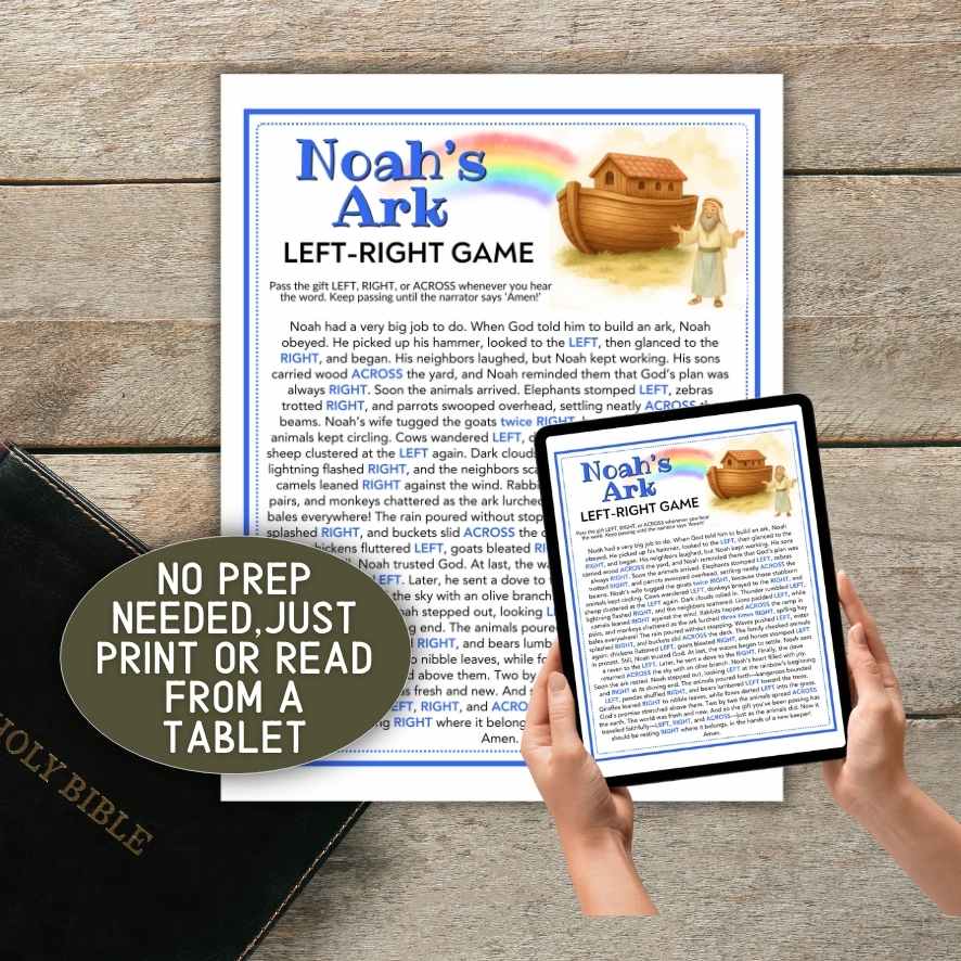 NOAH´S ARK LEFT RIGHT GAME STORY - Image 3