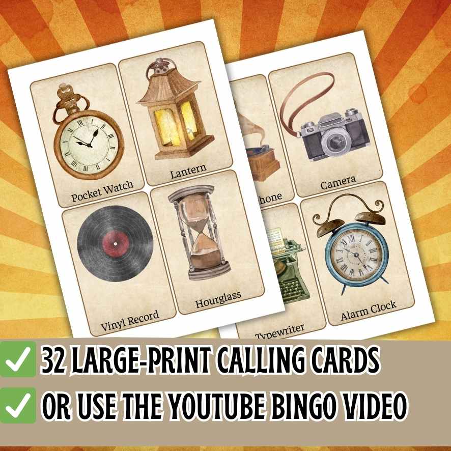 Printable Bingo for Seniors - Image 6