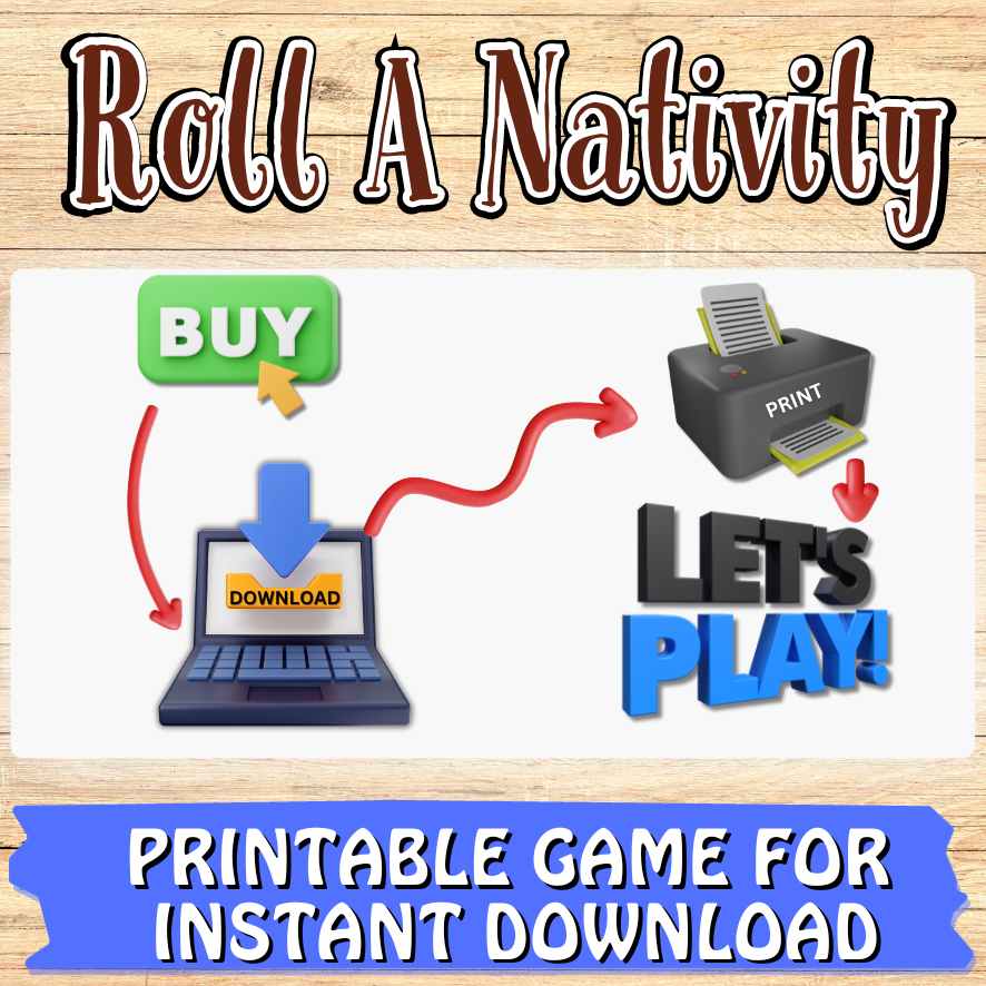 ROLL A NATIVITY CHRISTMAS DICE GAME - Image 5
