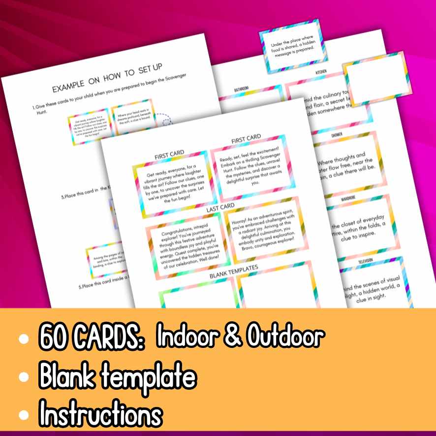 SCAVENGER HUNT FOR TEENS AND ADULTS - Image 3