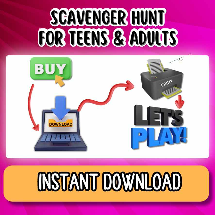 SCAVENGER HUNT FOR TEENS AND ADULTS - Image 7