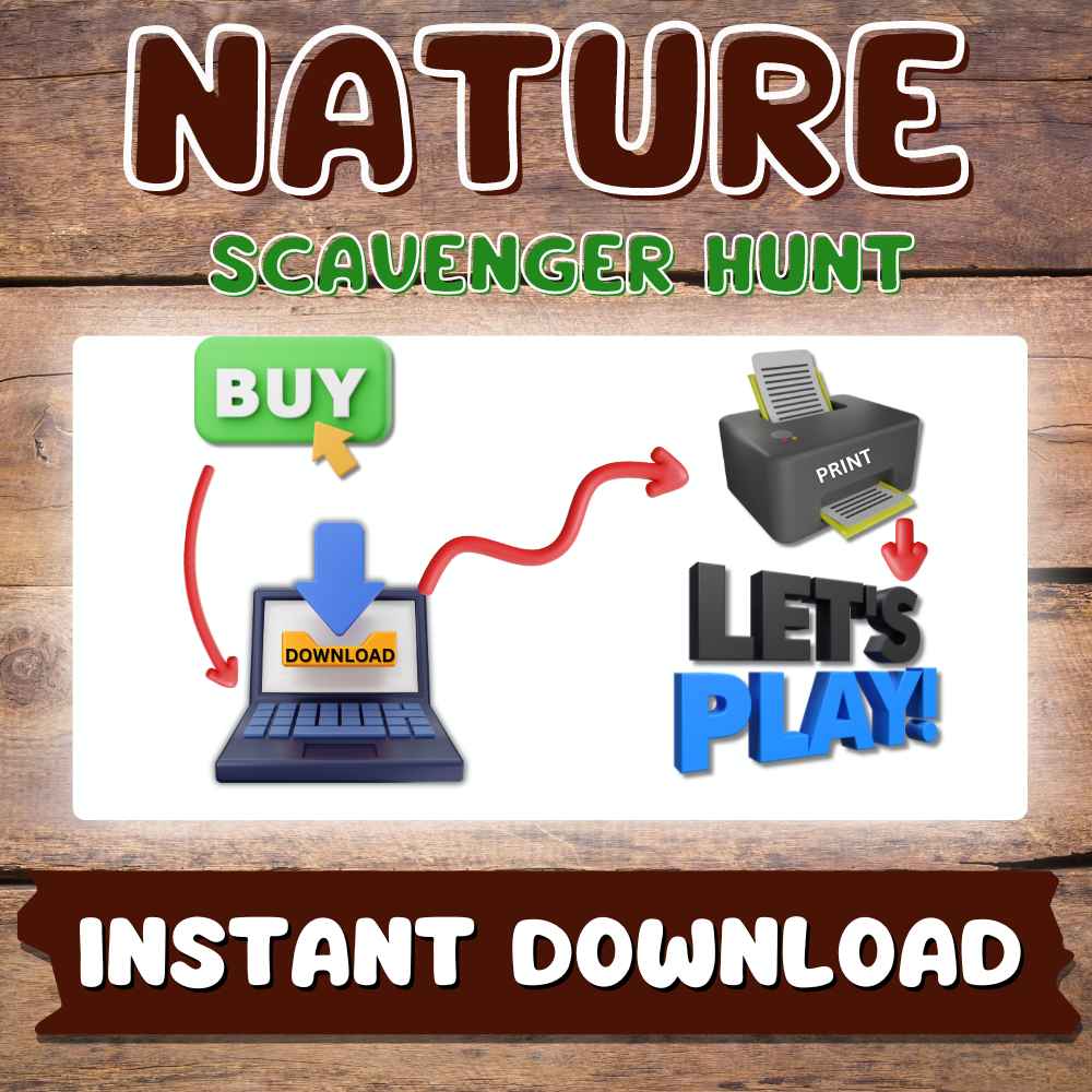 Nature Scavenger Hunt Printable - Image 3