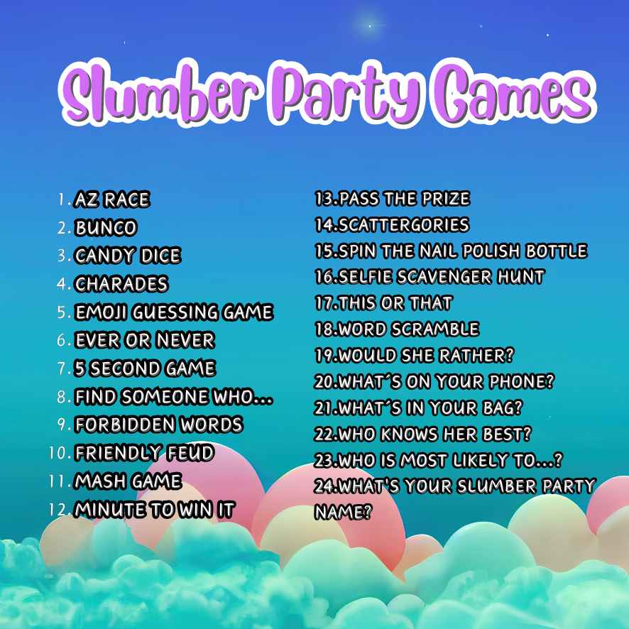 SLUMBER PARTY GAMES BUNDLE - Image 4