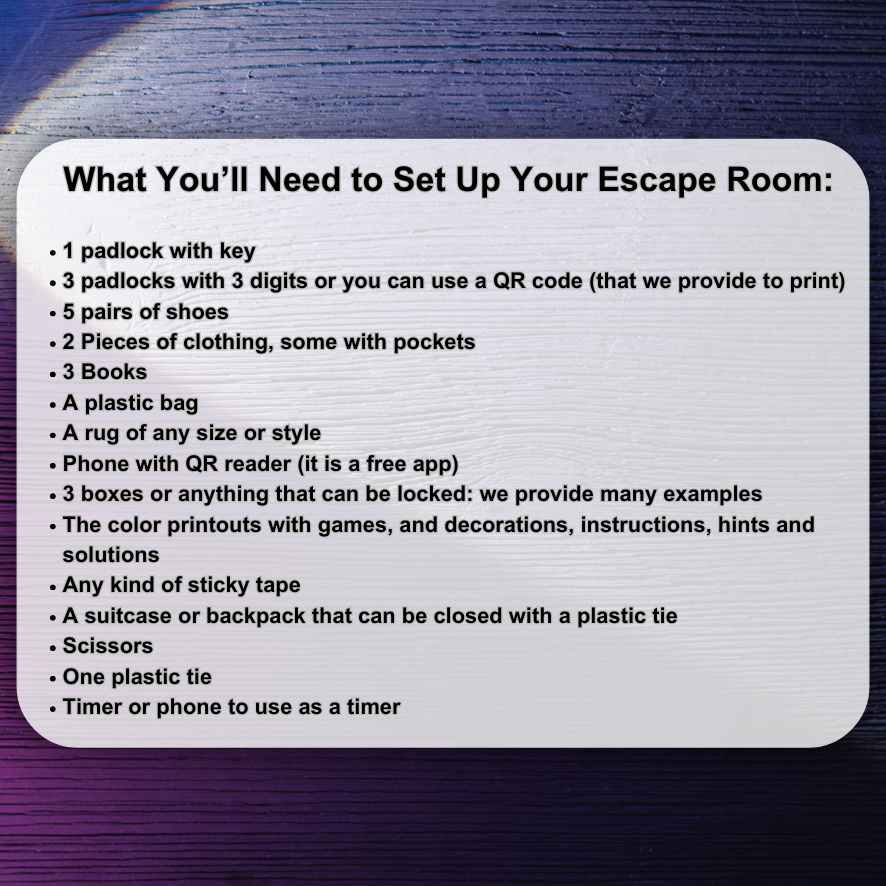 SPY ESCAPE ROOM KIT FOR TEEN GIRLS - Image 7