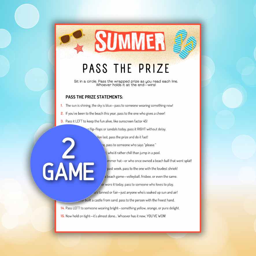 SUMMER LEFT RIGHT GAMES - Image 3