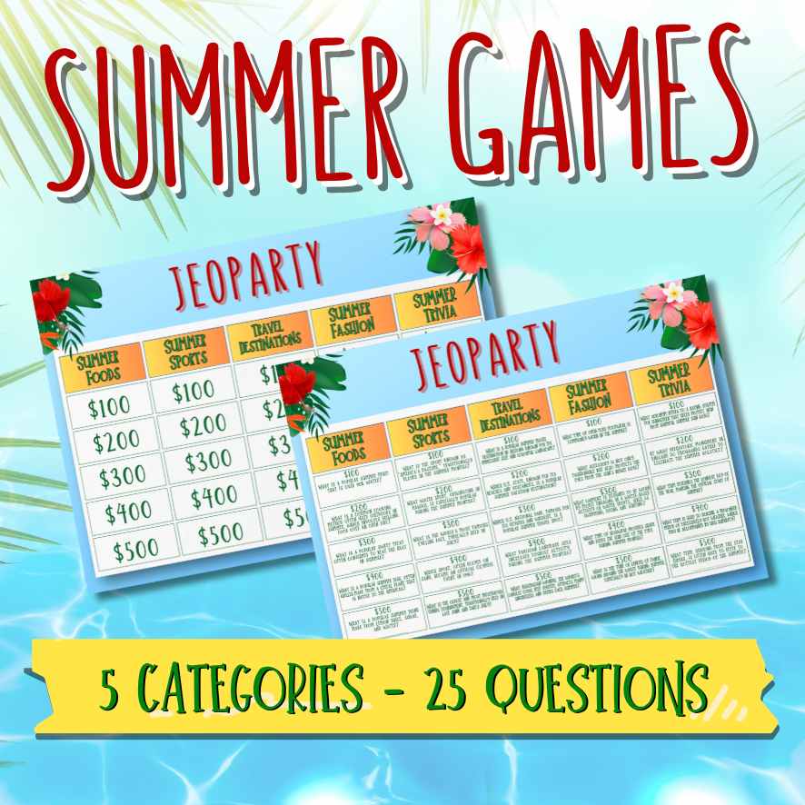 5 SUMMER PRINTABLE GAMES - Image 5