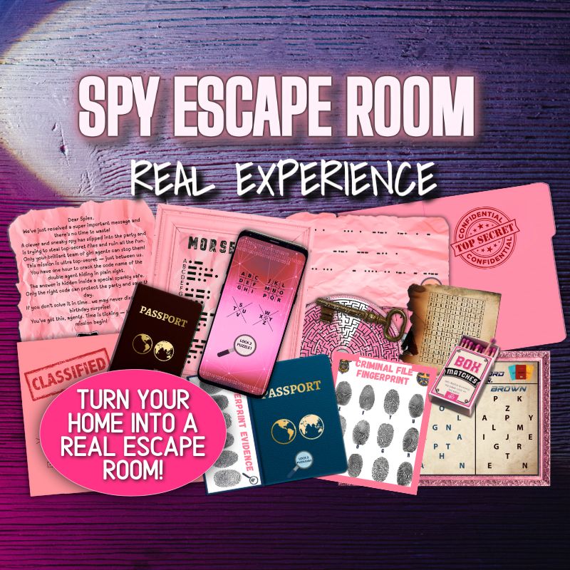 REAL EXPERIENCE ESCAPE ROOM KIT