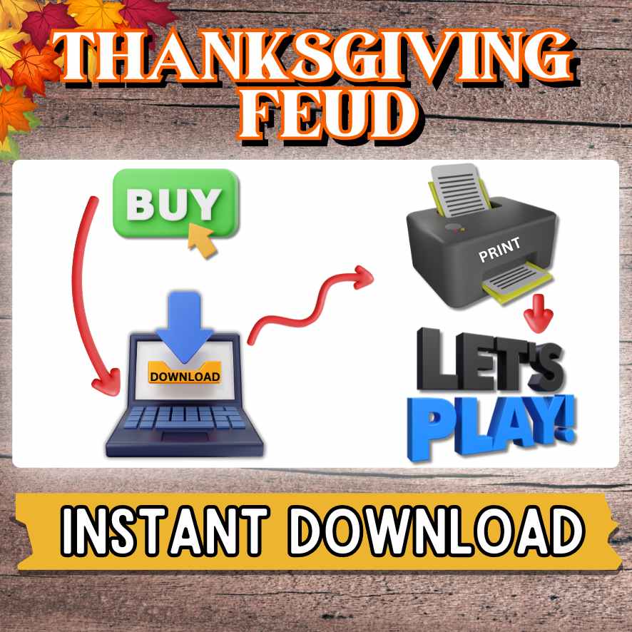THANKSGIVING FEUD PRINTABLE - Image 8