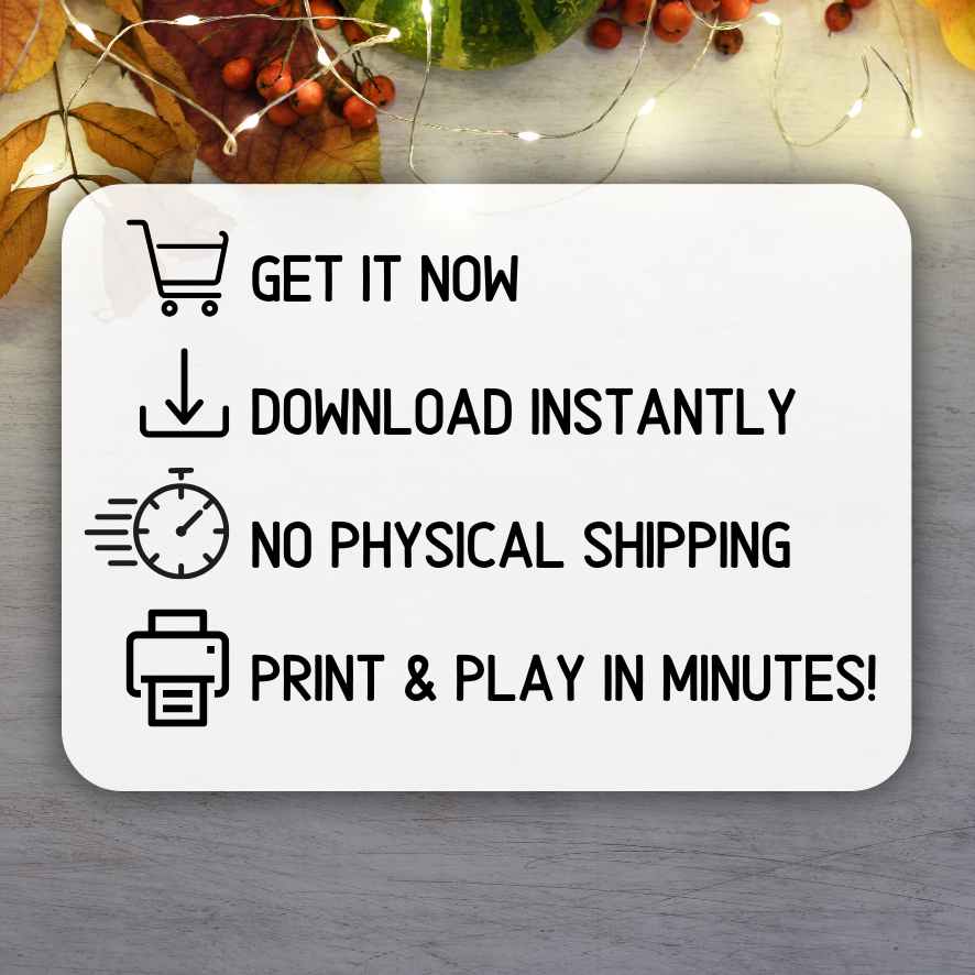 THANKSGIVING 100 BINGO CARDS - Image 8