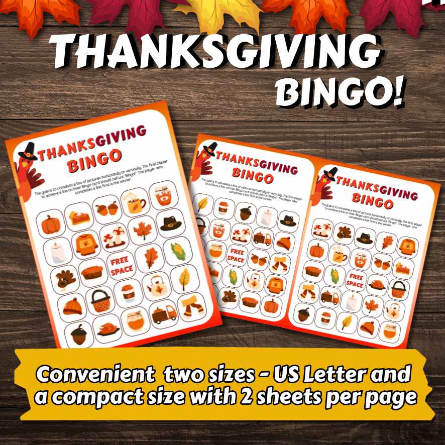THANKSGIVING BINGO GAMES - Image 4