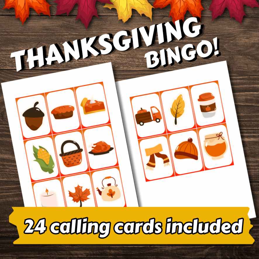 THANKSGIVING BINGO GAMES - Image 5