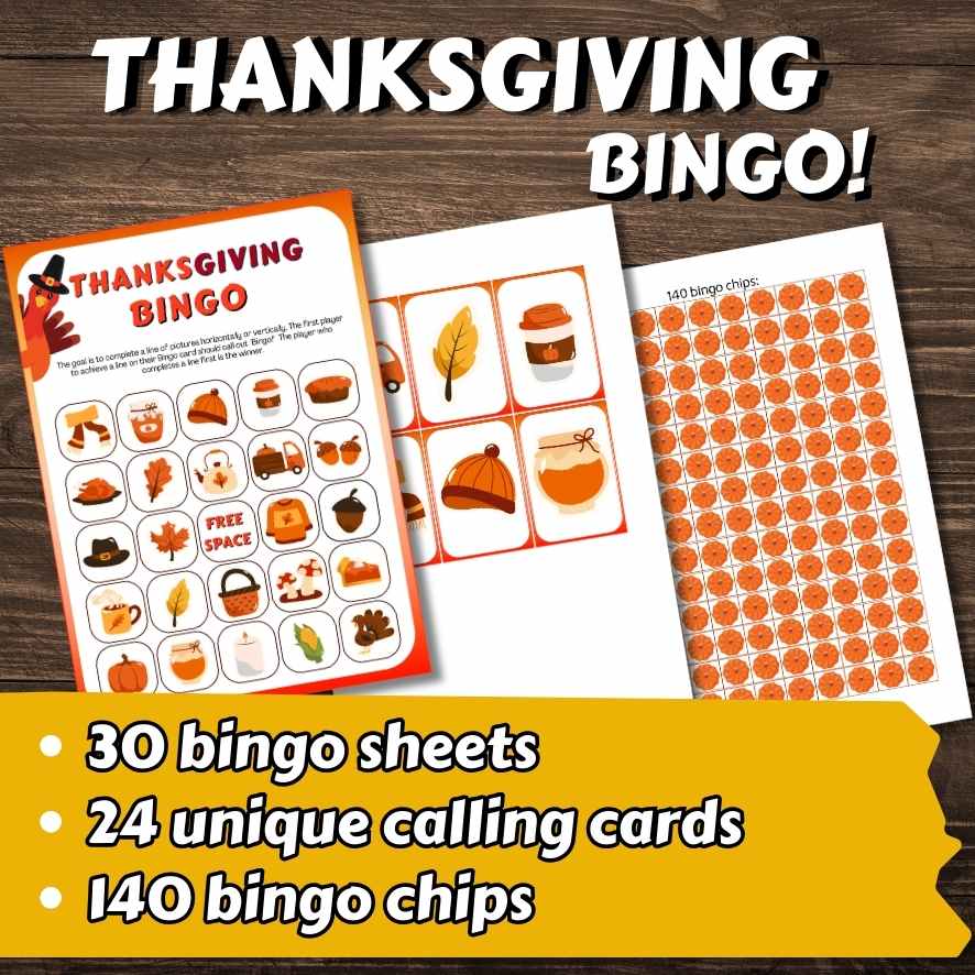 THANKSGIVING BINGO GAMES - Image 6