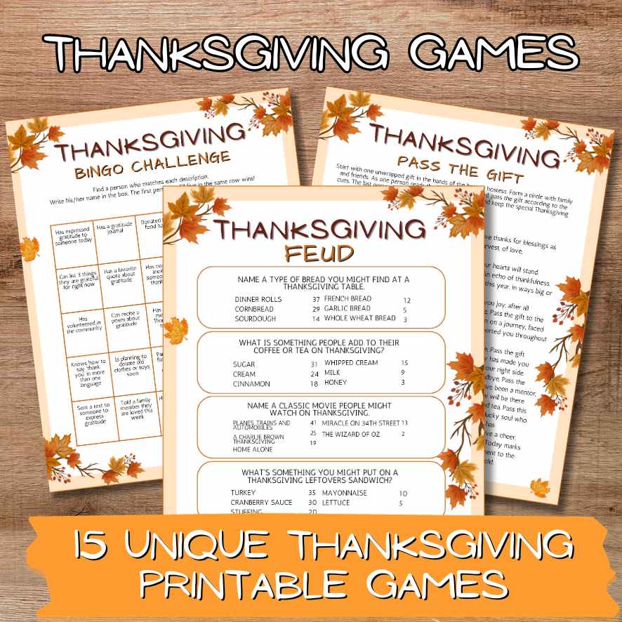 THANKSGIVING BUNDLE FOR ADULTS - Image 5