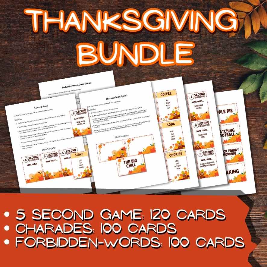 THANKSGIVING BUNDLE GAME - Image 3