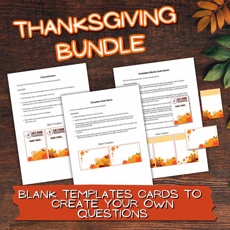 THANKSGIVING BUNDLE GAME - Image 5