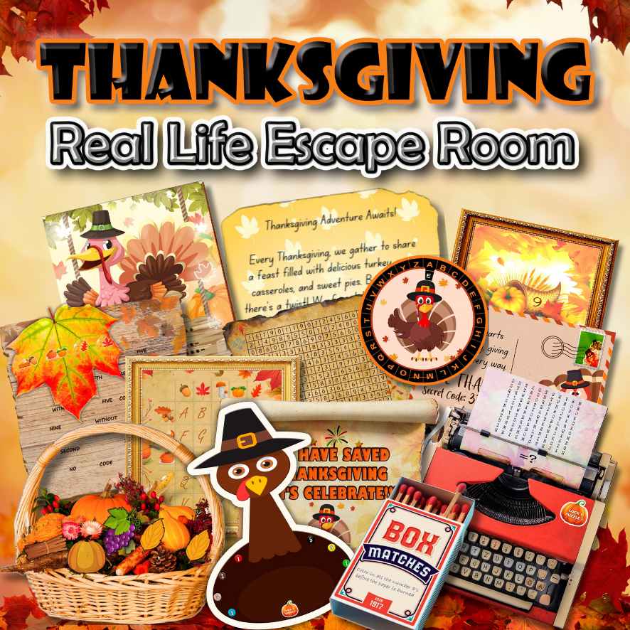 THANKSGIVING ESCAPE ROOM - A REAL EXPERIENCE AT HOME - Image 4