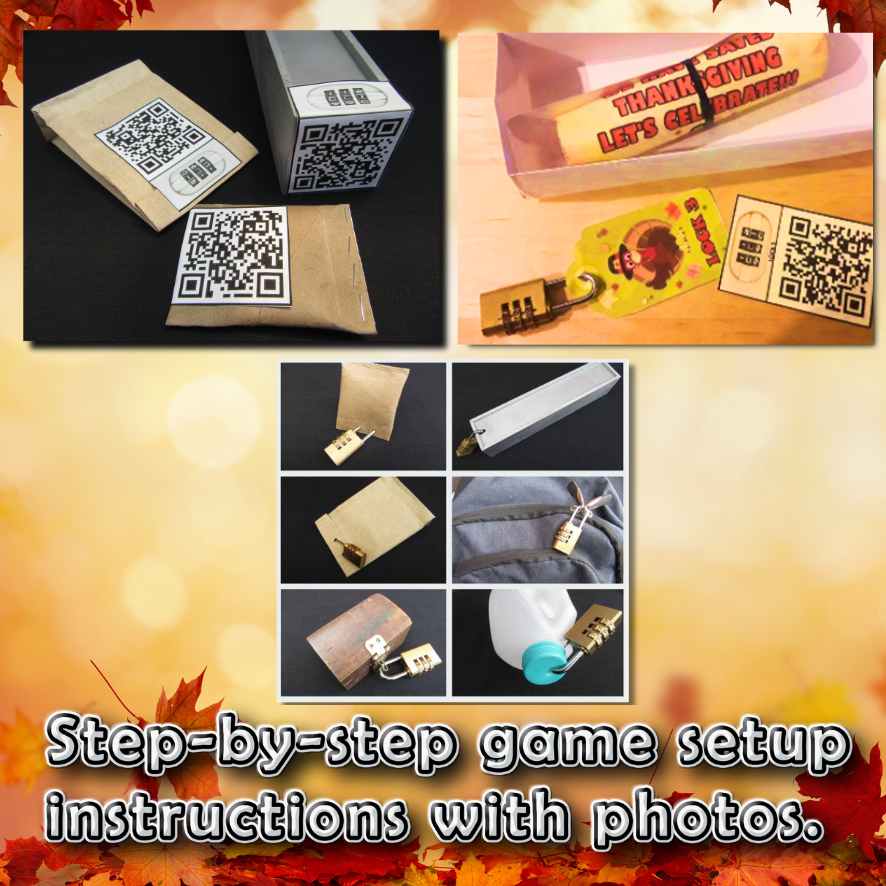 THANKSGIVING ESCAPE ROOM - A REAL EXPERIENCE AT HOME - Image 6
