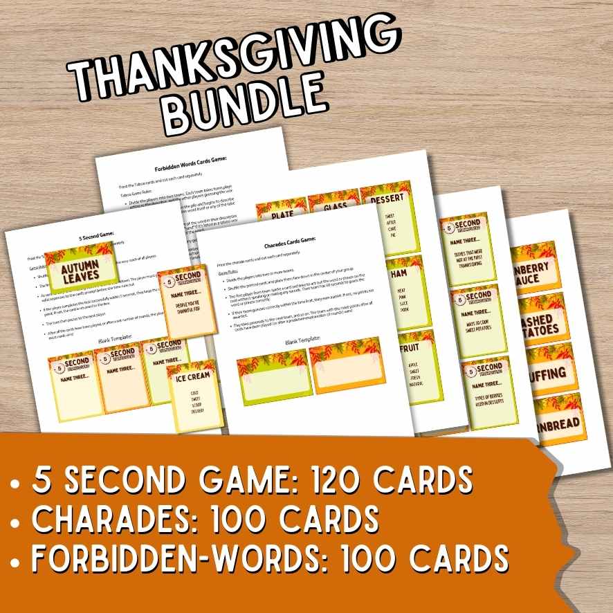 THANKSGIVING GAME BUNDLE - Image 3