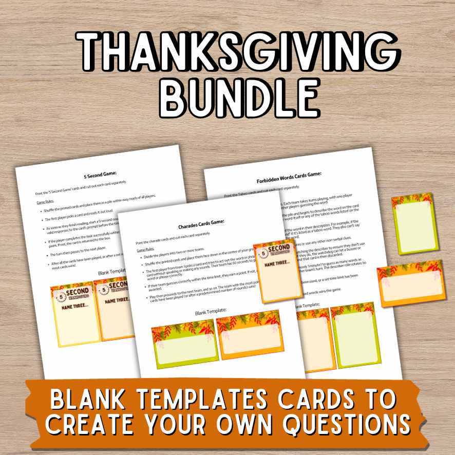 THANKSGIVING GAME BUNDLE - Image 5