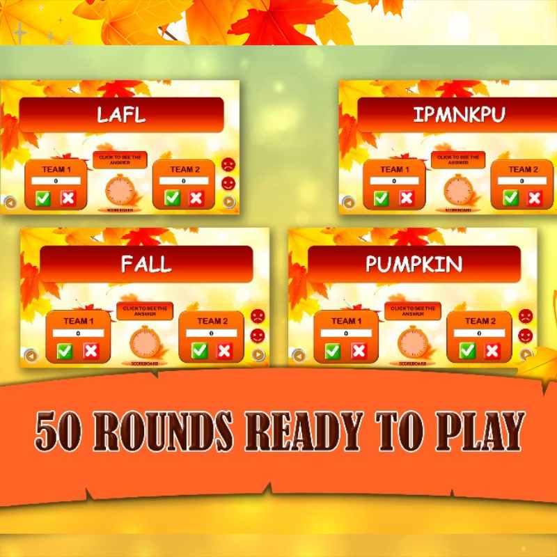 THANKSGIVING DAY GAMES - 5 GAMES THANKSGIVING BUNDLE - Image 7