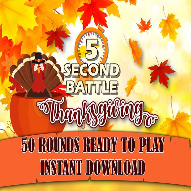 THANKSGIVING DAY GAMES - 5 GAMES THANKSGIVING BUNDLE - Image 8