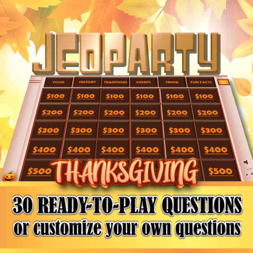 THANKSGIVING GAMES BUNDLE POWERPOINT - Image 3