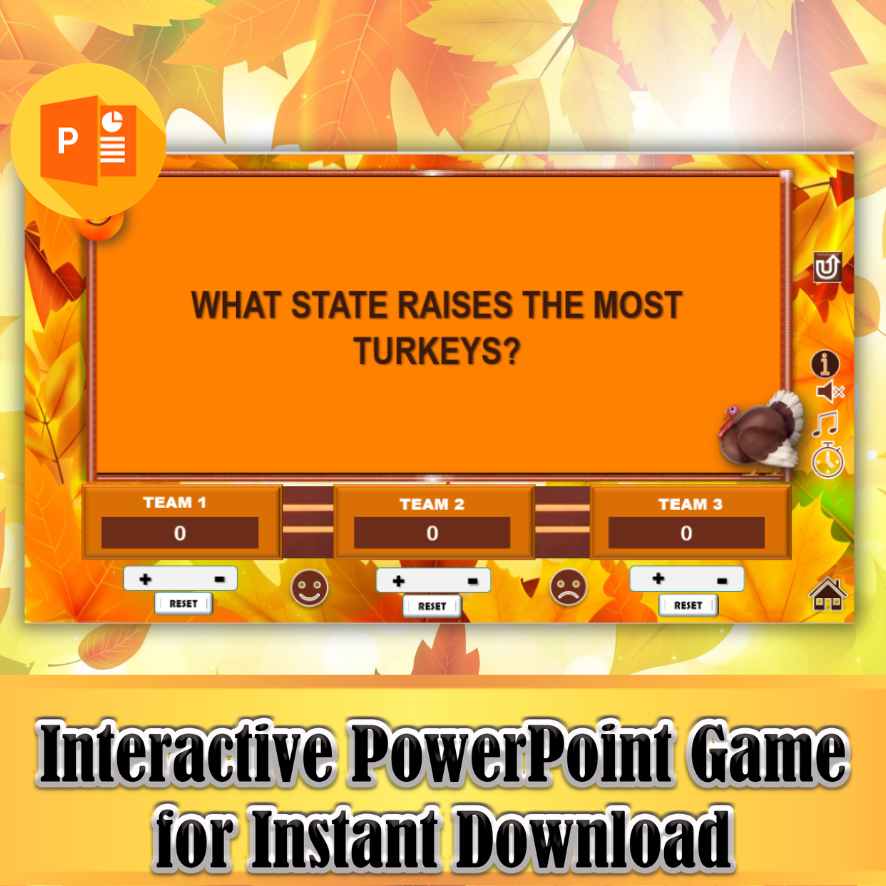 THANKSGIVING GAMES BUNDLE POWERPOINT - Image 8