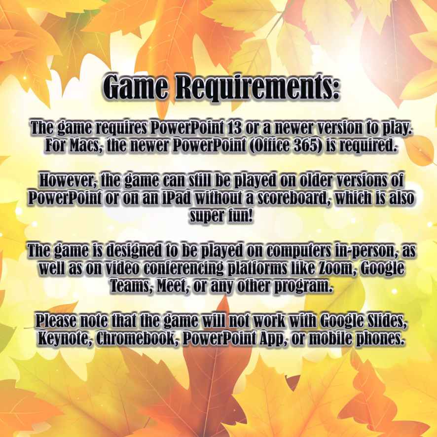 THANKSGIVING GAMES BUNDLE POWERPOINT - Image 9
