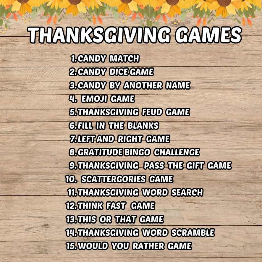 THANKSGIVING BUNDLE GAMES FOR ADULTS - Image 4