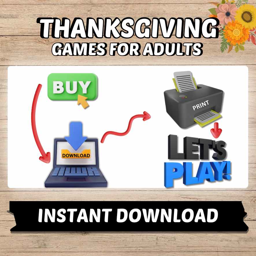 THANKSGIVING BUNDLE GAMES FOR ADULTS - Image 7