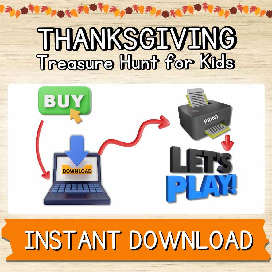 THANKSGIVING HUNT GAMES FOR KIDS - Image 8