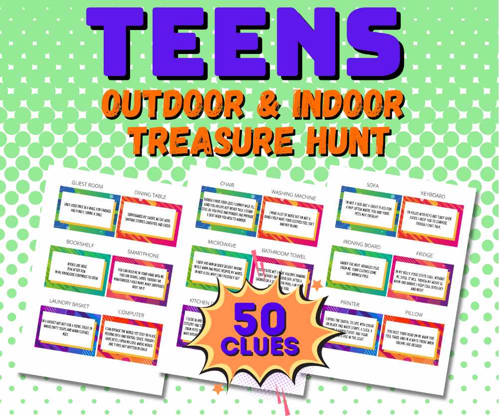 TREASURE HUNT FOR TEENS INDOOR & OUTDOOR - Image 3