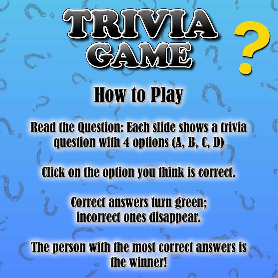 TRIVIA GAME POWERPOINT - Image 5