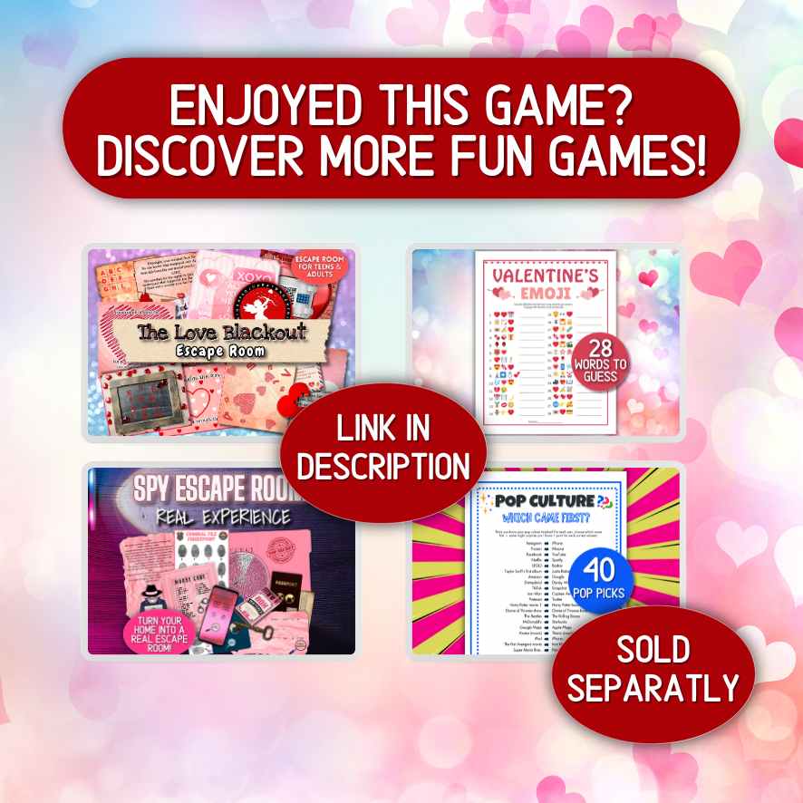 VALENTINES BINGO CARDS PRINTABLE GAME - Image 10