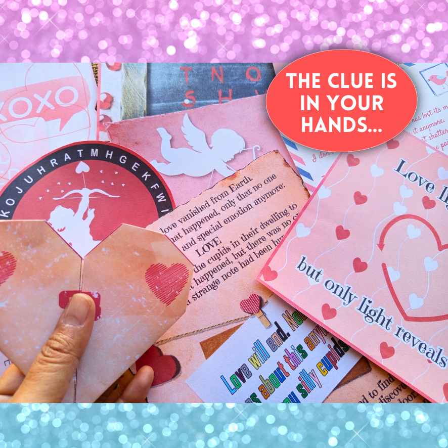 VALENTINES DAY ESCAPE ROOM PRINT AND PLAY - Image 5