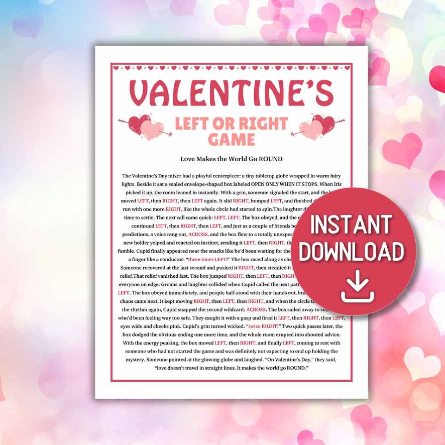 VALENTINES DAY LEFT RIGHT STORY GAME - Image 3