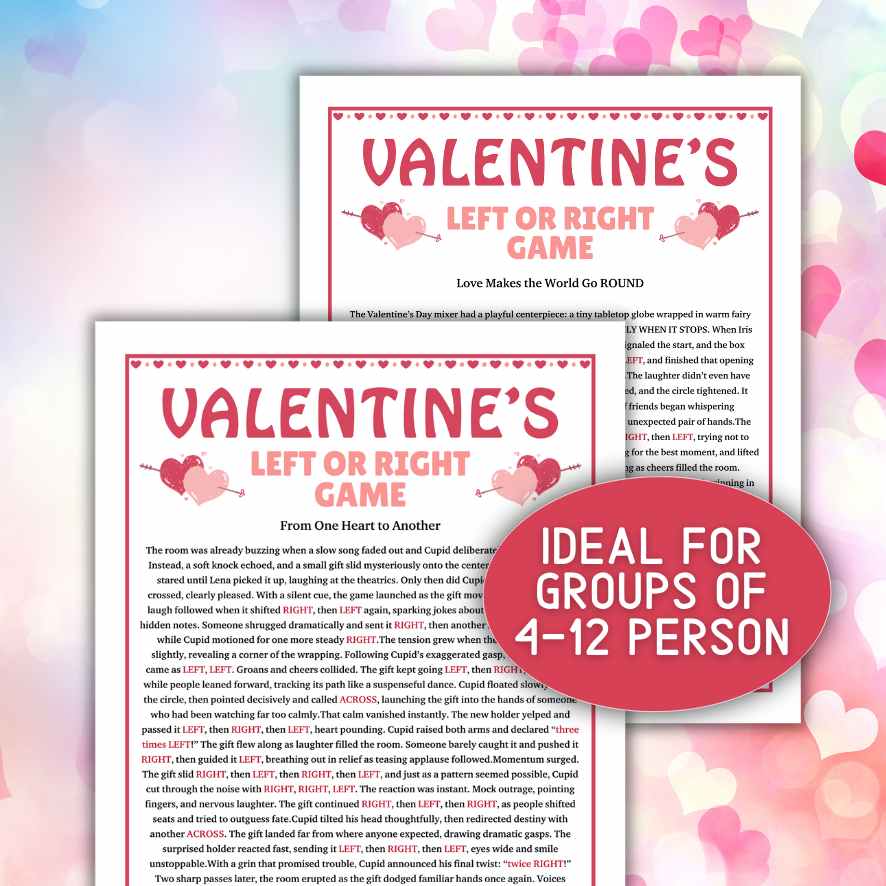 VALENTINES DAY LEFT RIGHT STORY GAME - Image 5