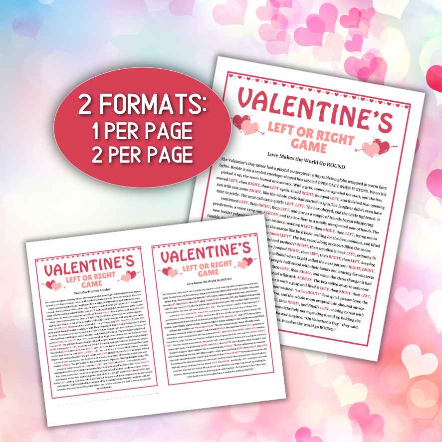 VALENTINES DAY LEFT RIGHT STORY GAME - Image 7