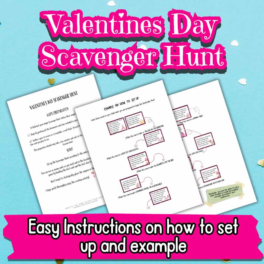VALENTINES SCAVENGER HUNT CLUES - Image 5