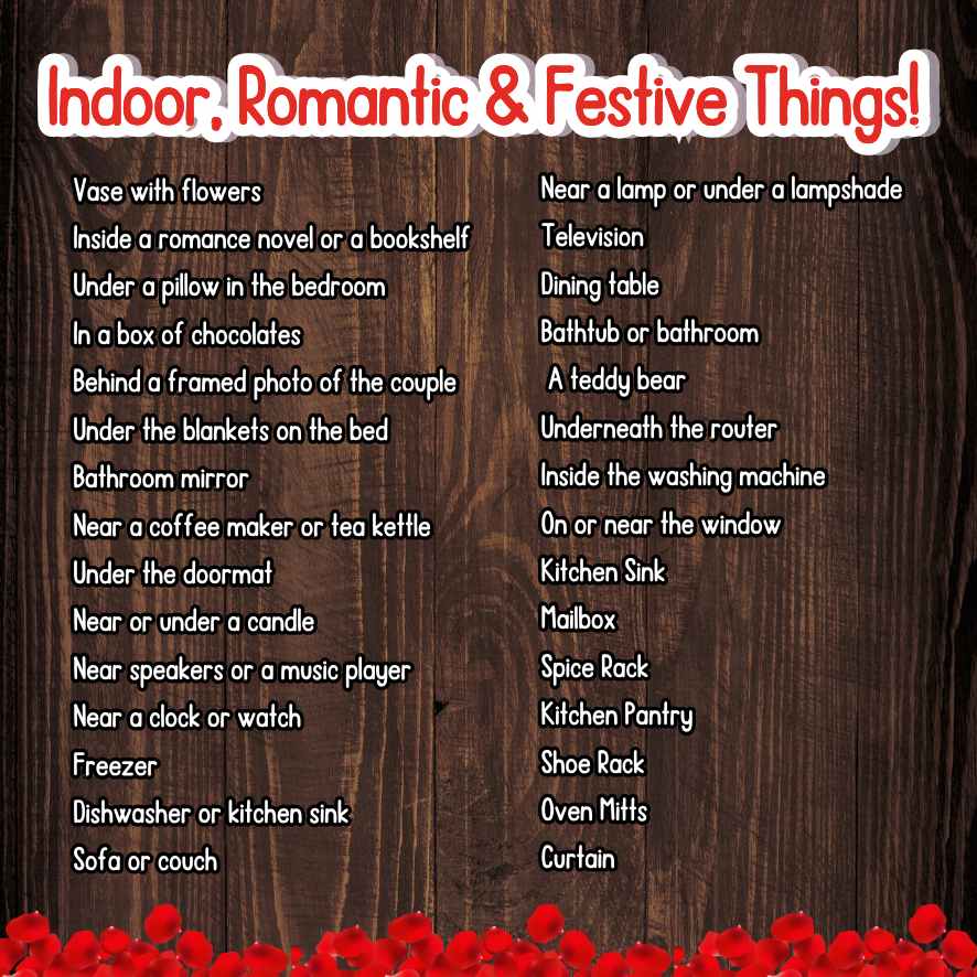 VALENTINES SCAVENGER HUNT PRINTABLE - Image 5