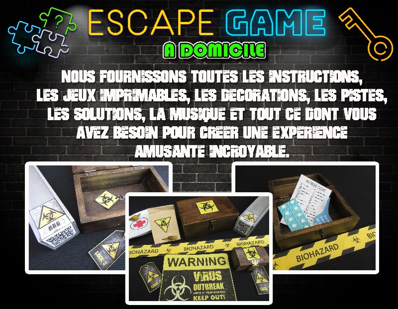 VIRUS ESCAPE GAME POUR ADOS ET ADULTES - Image 4